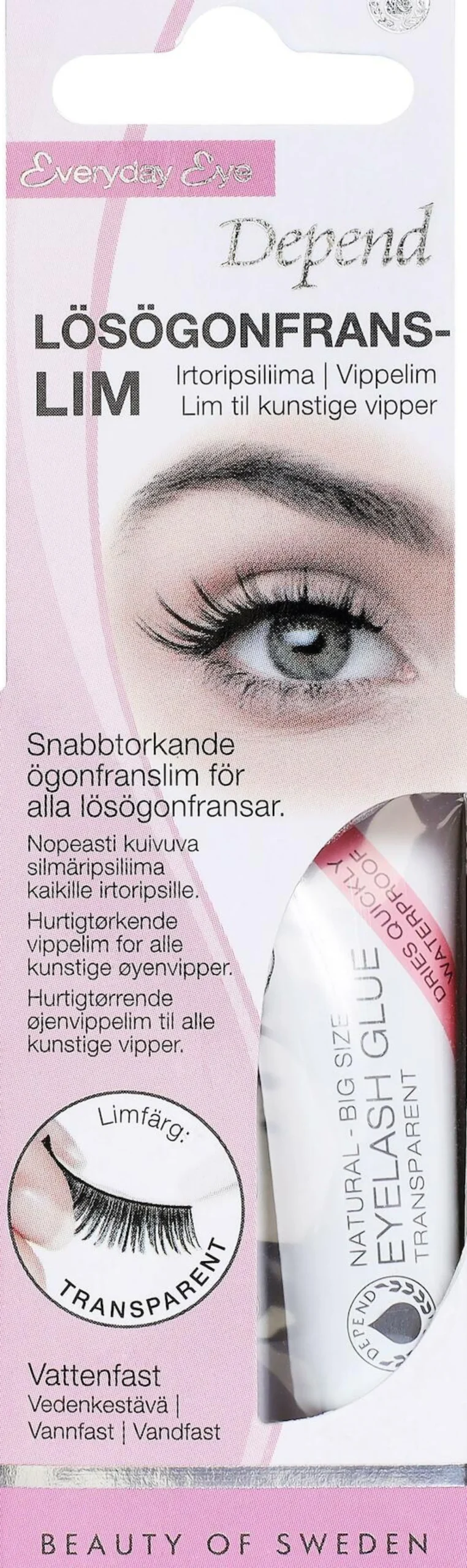 Depend Lösögonfranslim Transparent Bigpack 7g