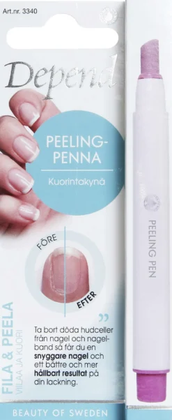 Depend Peelingpenna