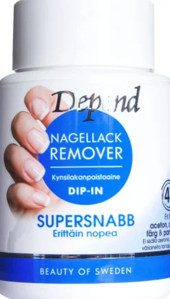 Depend Remover Dip-in Blå 75 ml