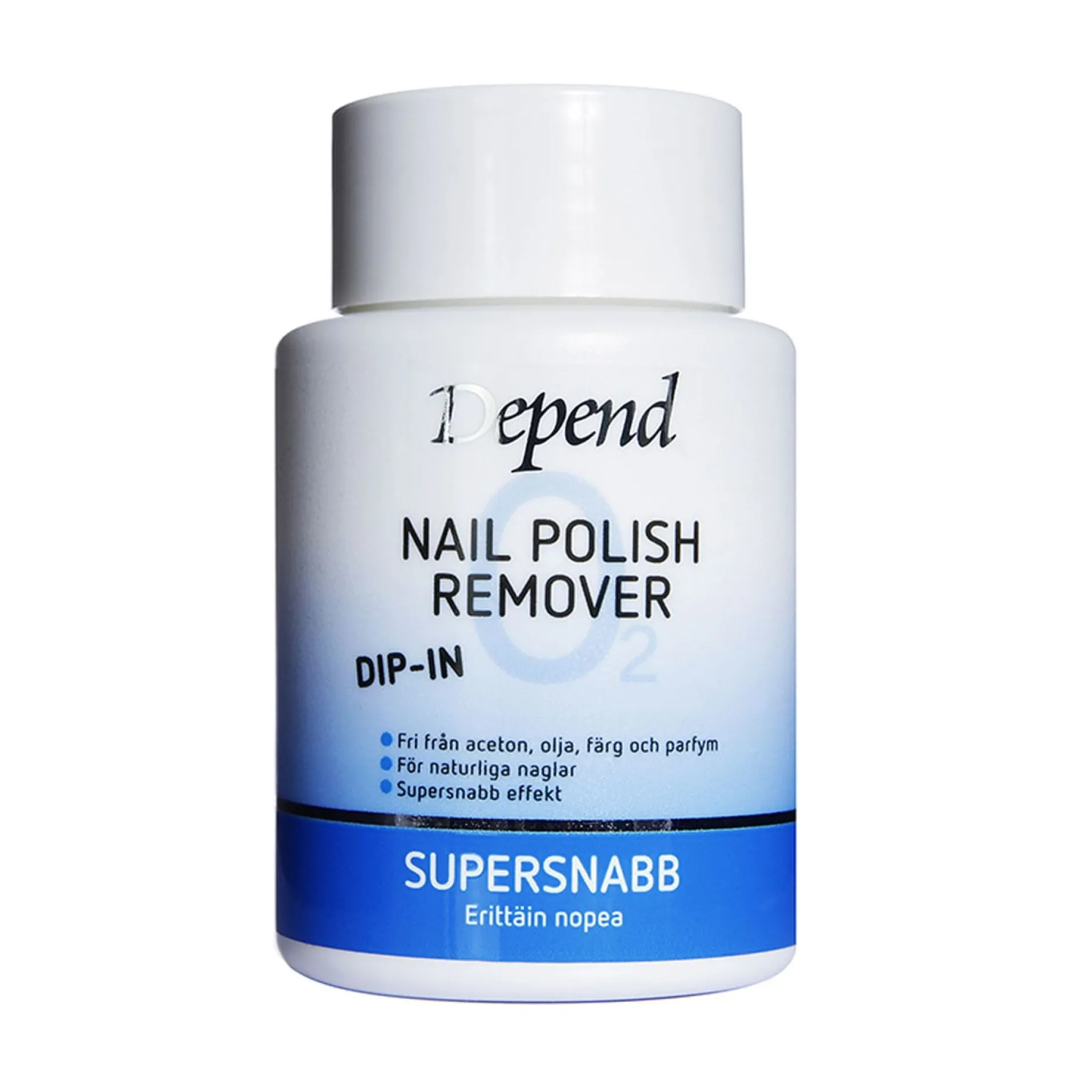 Depend Remover Dip-in Blå 75 ml