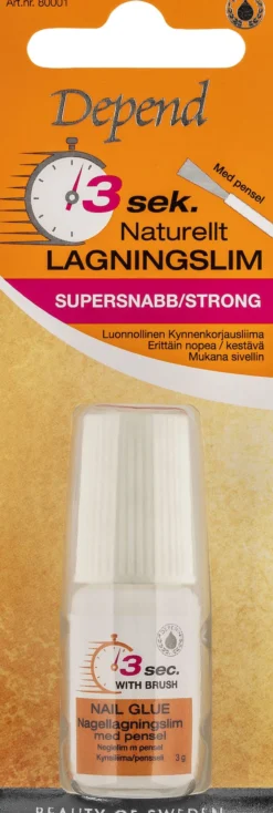 Depend 3 Sek. Naturellt Lagningslim
