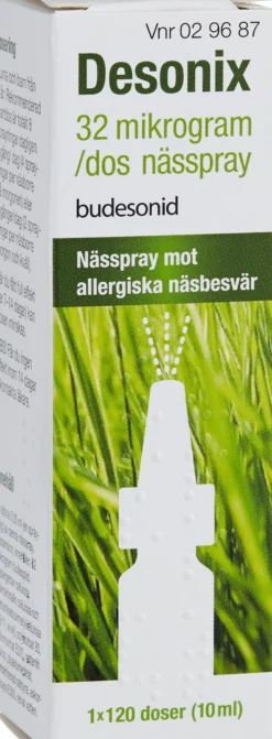 Desonix Nässpray 32 µg/dos, 120 doser