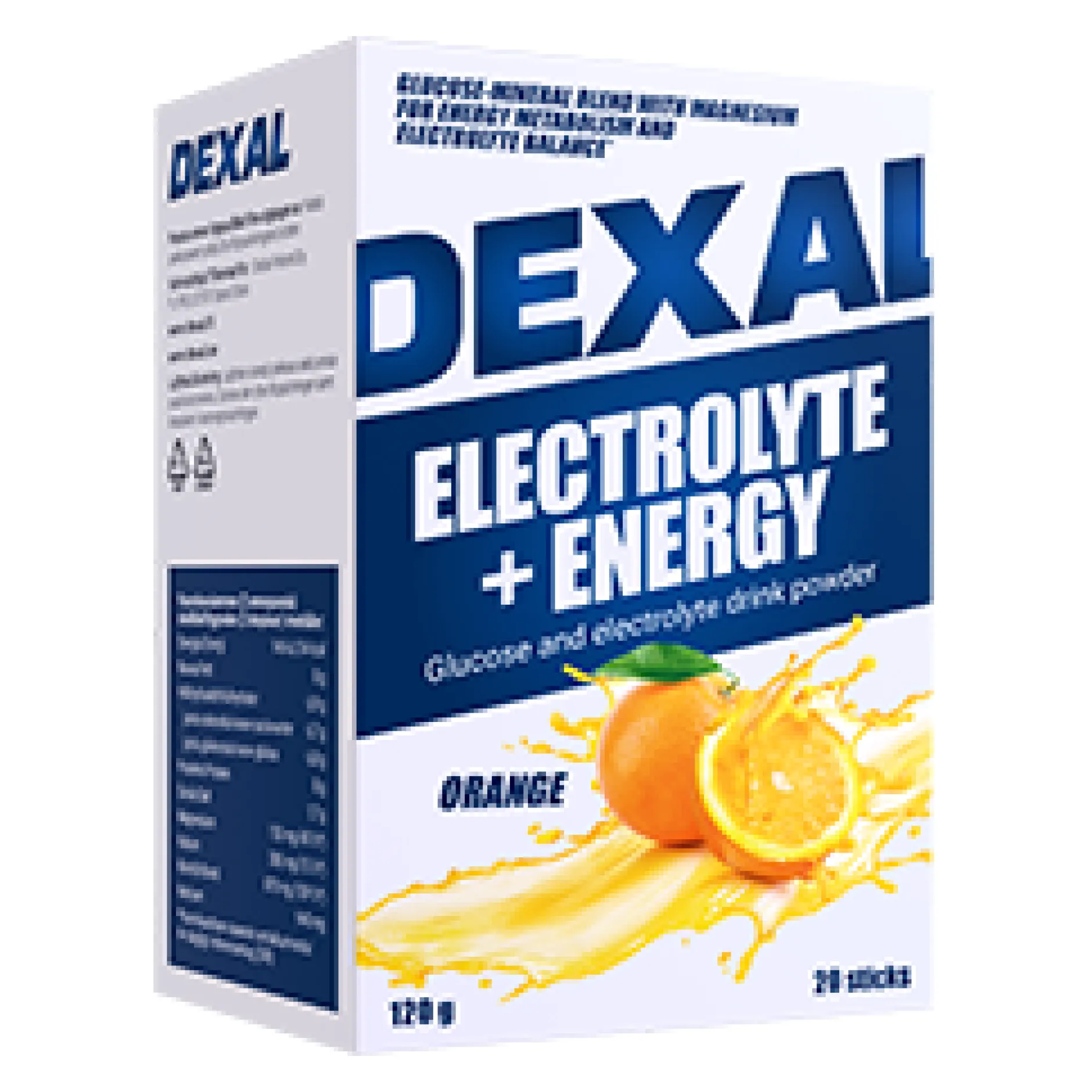Dexal Electrolyte + Energy Orange 20 st