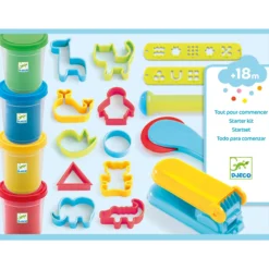 Djeco Introduction To Dough Classic Startkit Med Lera