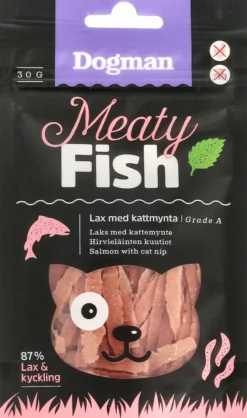 Dogman Lax med kattmynta 30g