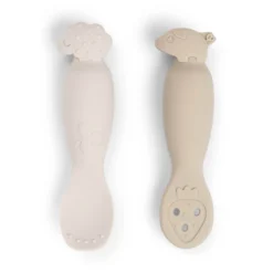 Done by Deer Learning spoon set Tiny Farm Sand
