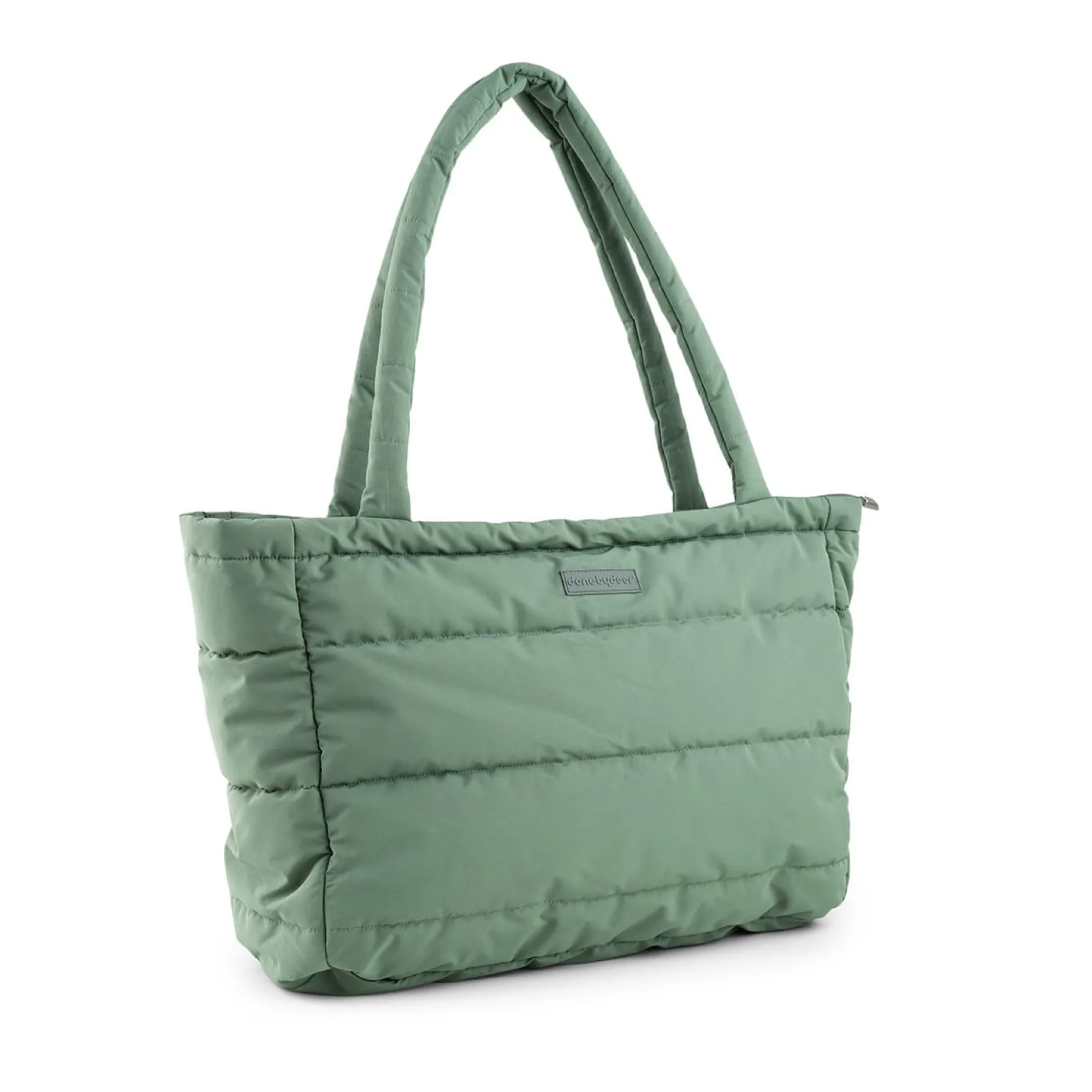 Done by Deer Quiltad Skötväska Totebag Grön