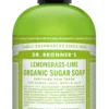 Dr Bronner Lemongrass Lime Organic Sugar Soap 355 ml