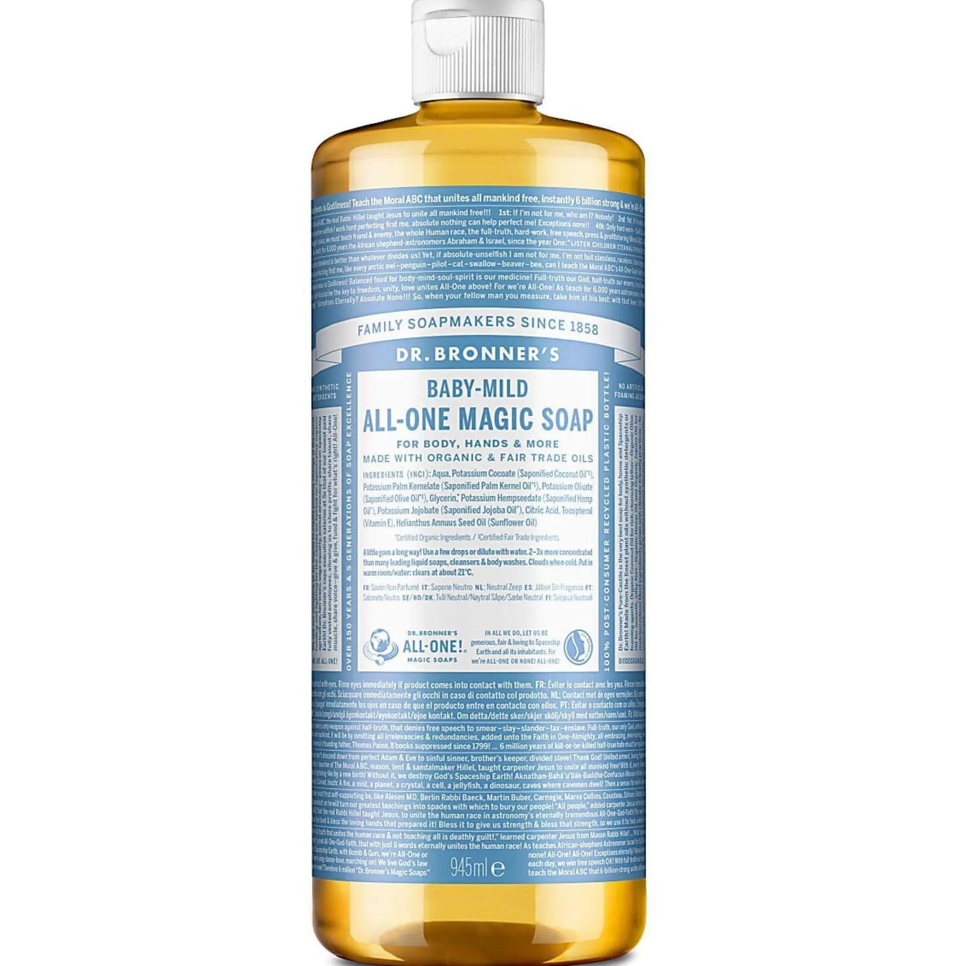 Dr. Bronner's Baby-Mild All-One Magic Soap 475 ml