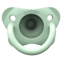 Dr.Brown HappyPaci SiliconeSoother 0-6m Pink/Green 2st
