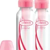 Dr.Brown 250ml Narrow Options+ Bottle Pink 2 st