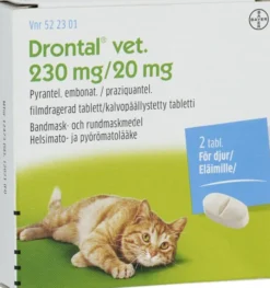 Drontal Vet 230mg/20mg, 2st