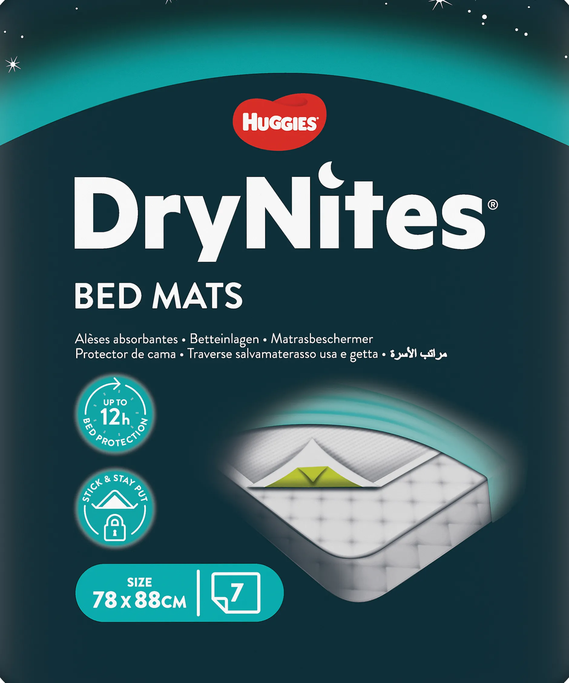 DryNites Bed Mats 7 st