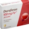 Duroferon 100mg Fe2+ Järnsulfat 60 depottabletter