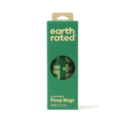 Earth Rated Hudbajspåsar Single Oparfymerade 300 st