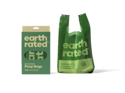 Earth Rated Hundbajspåsar med handtag Oparfymerade 120 st