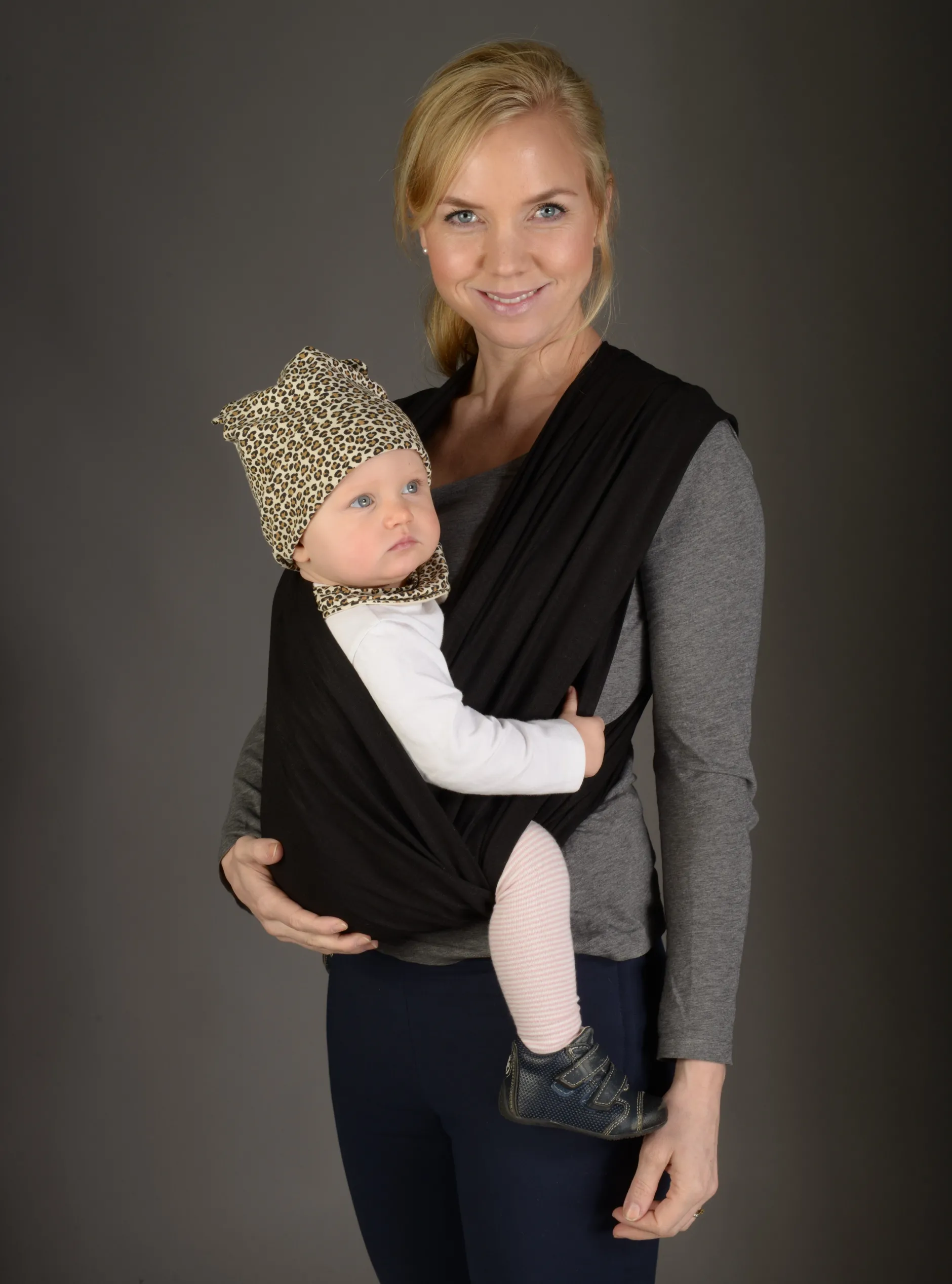EasyHug Original Bärsjal Svart M