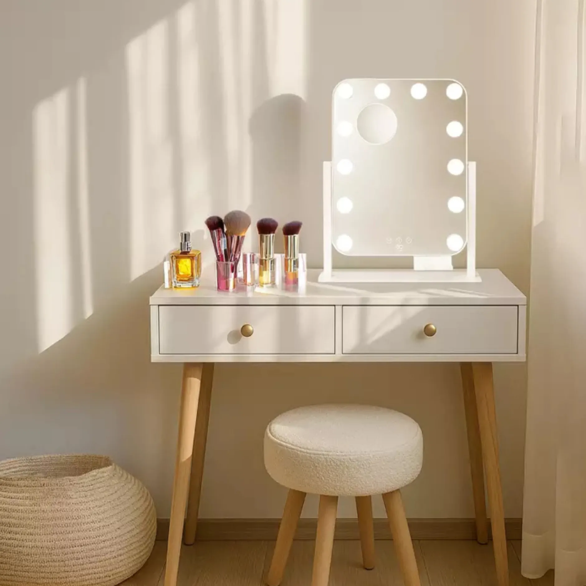 EC by Wilfa Shine Sminkspegel Hollywood Design 29×38 cm