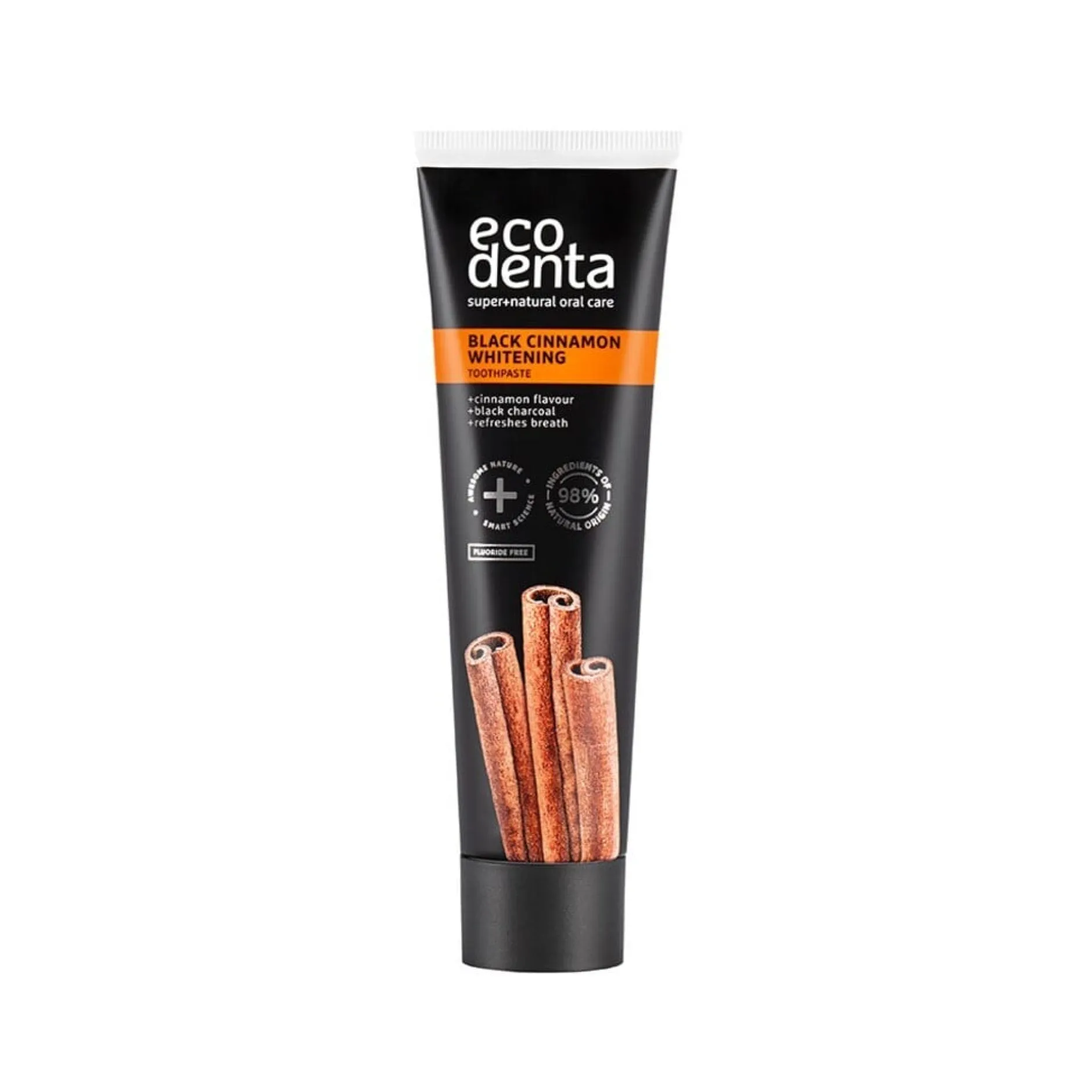 Ecodenta Black Cinnamon Whitening Toothpaste 100 ml
