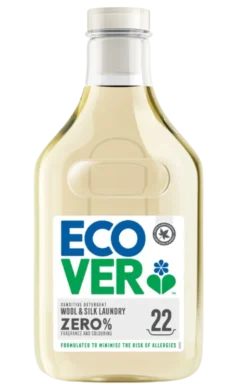 Ecover Flytande Tvättmedel Fintvätt Silke & Ull Zero 1000 ml