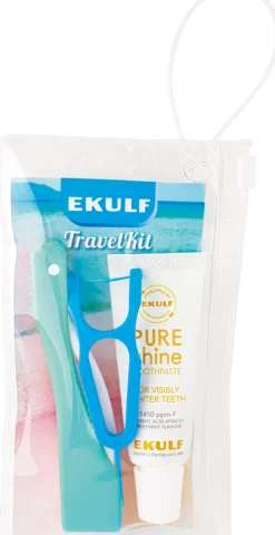EKULF Travelkit Resetandborste & Tandkräm