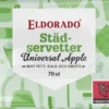Eldorado Städservetter Universal Äpple 70 st