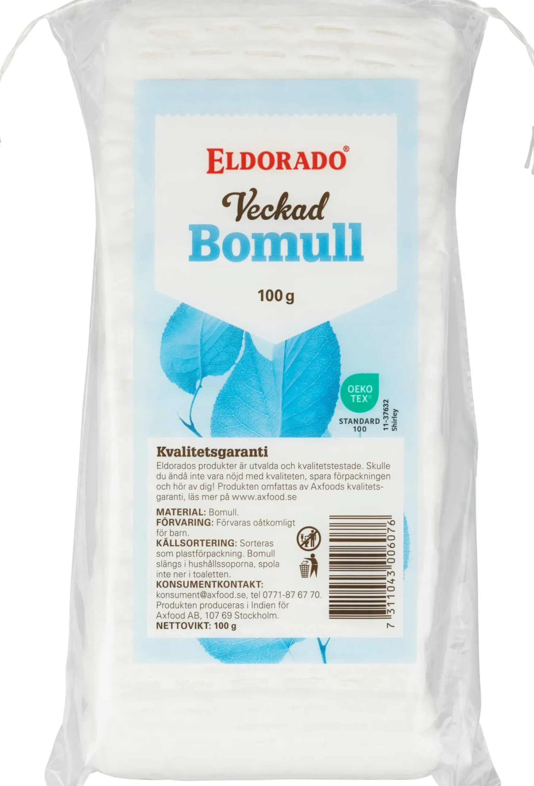 ELDORADO Veckad bomull 100g