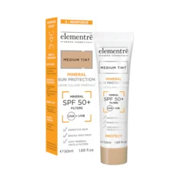 Elementre Mineral Sun Protection SPF50+ Medium 50ml