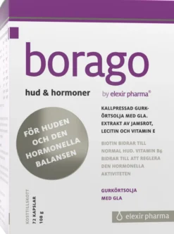 Elexir Pharma Borago Balans 72 kapslar