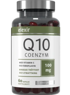Elexir Pharma Coenzyme Q10 100 mg 60 kapslar