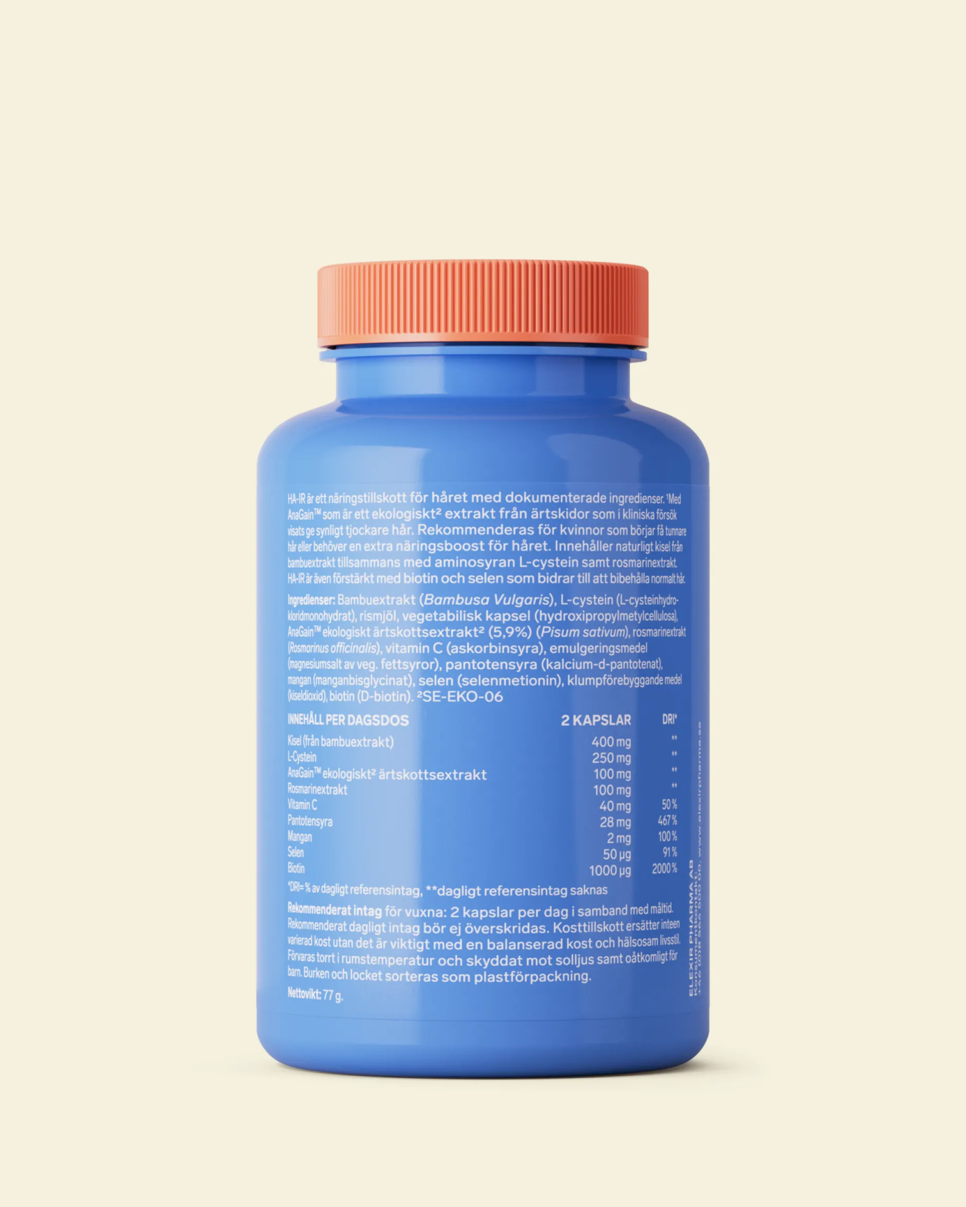 Elexir Pharma HA-IR 90 kapslar