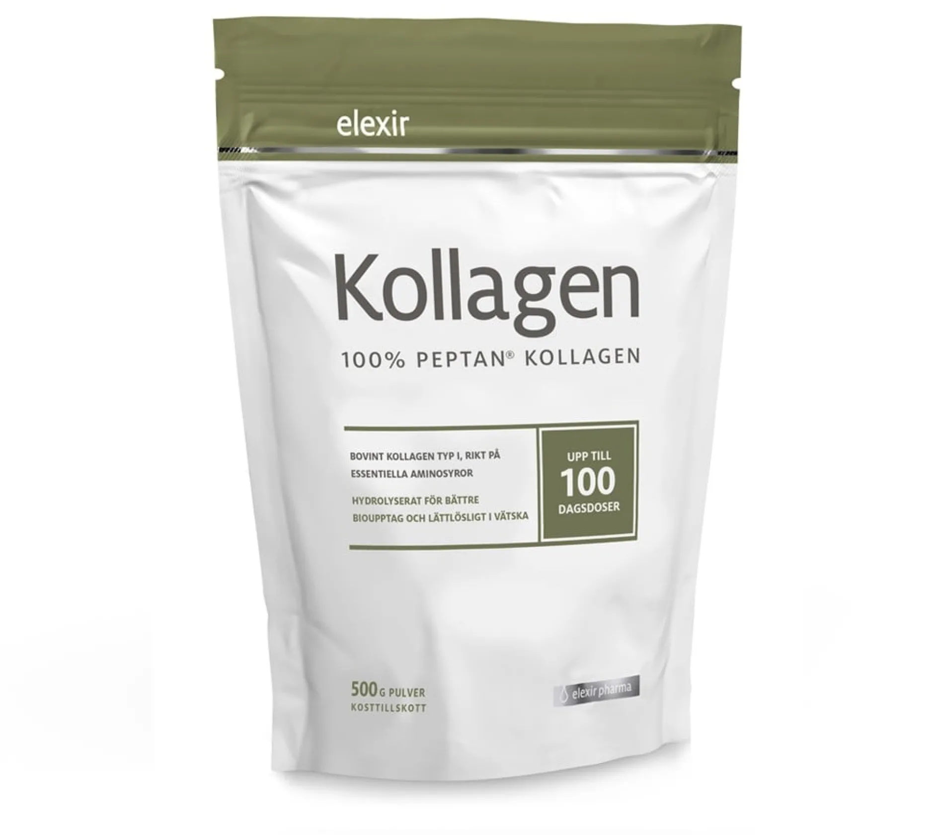 Elexir Pharma Kollagen 100 % Peptan 500 g