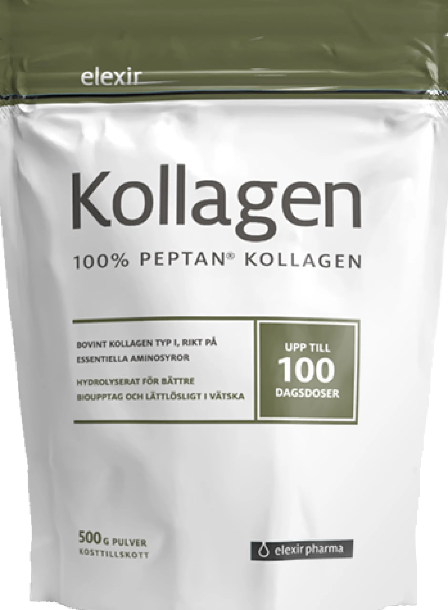 Elexir Pharma Kollagen 100 % Peptan 500 g
