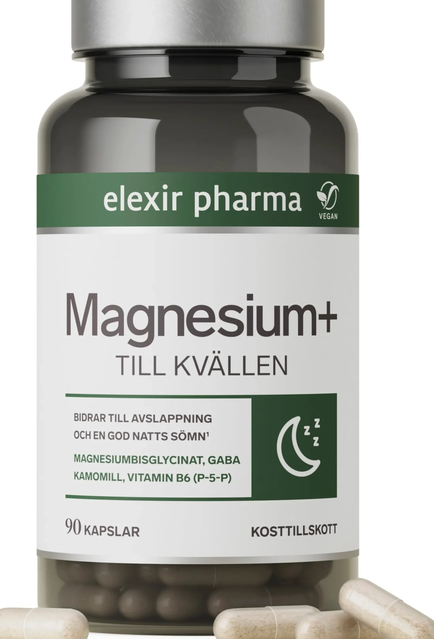 Elexir Pharma Magnesium+ Till Kvällen 90 st