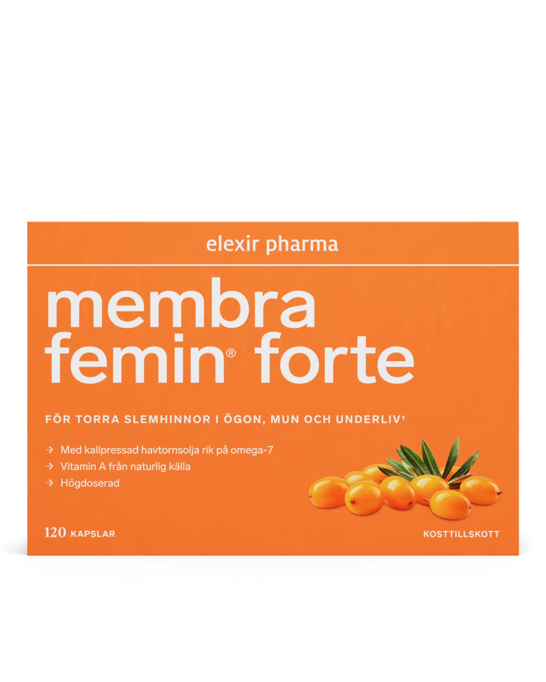 Elexir Pharma Membra Femin Forte 120 kapslar