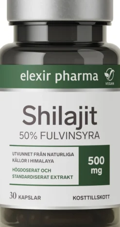 Elexir Pharma Shilajit 30 kapslar