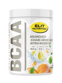 Elit Nutrition BCAA 4:1:1 + L-glutamine Lemonade 400 g