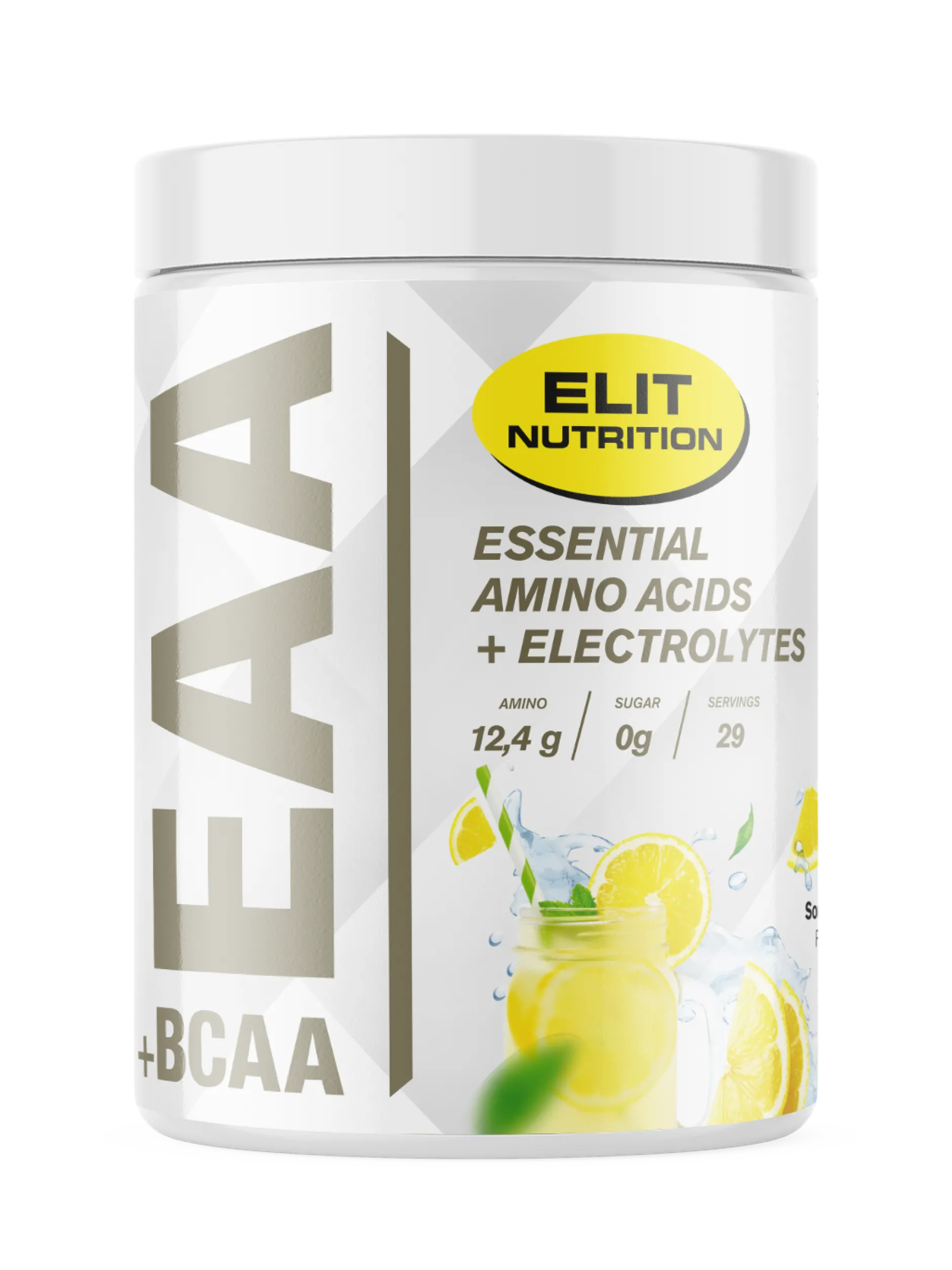 Elit Nutrition EAA + BCAA Med Elektrolyter Sour Lemon 400 g