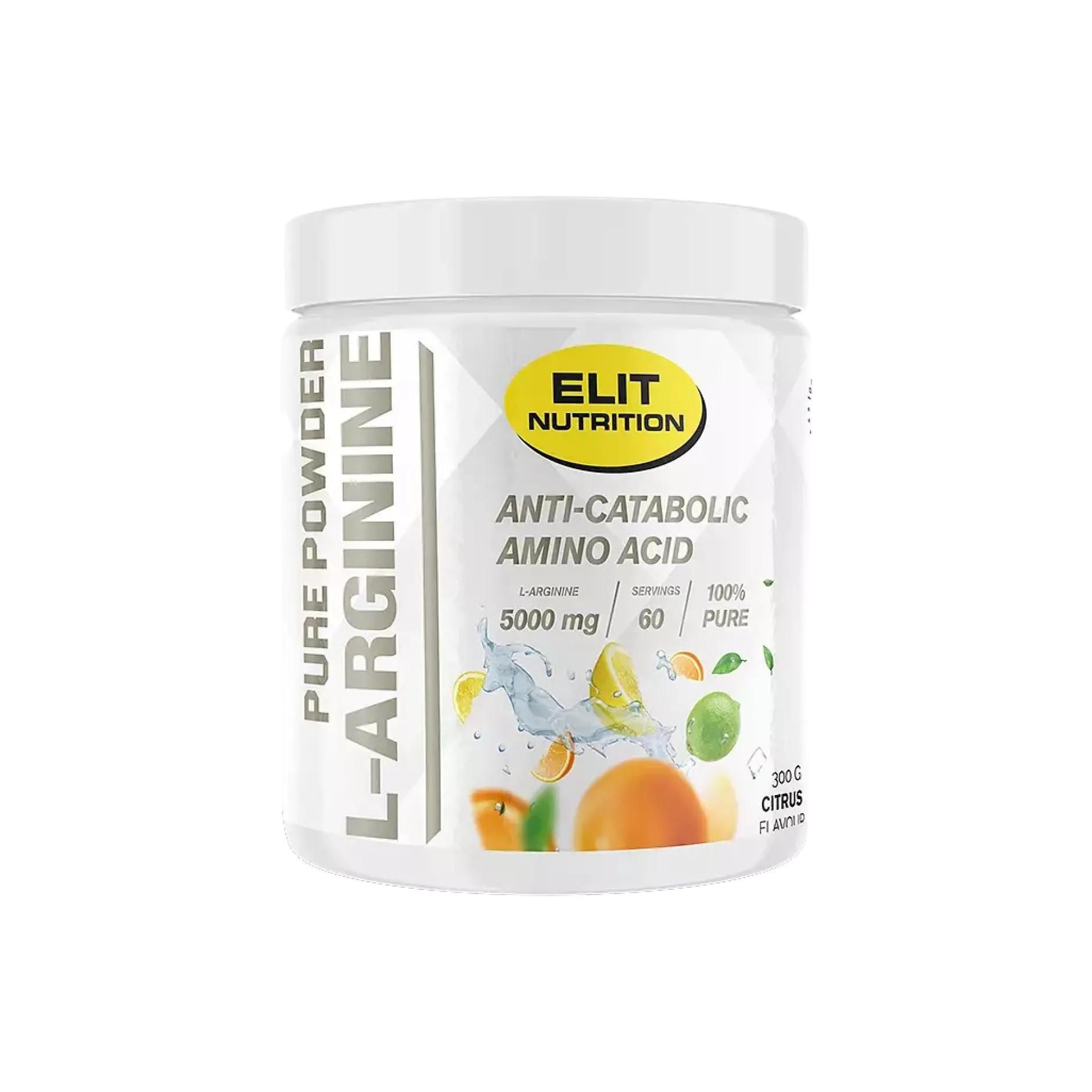 Elit Nutrition 100% L-arginin Pulver Citrus 300 g