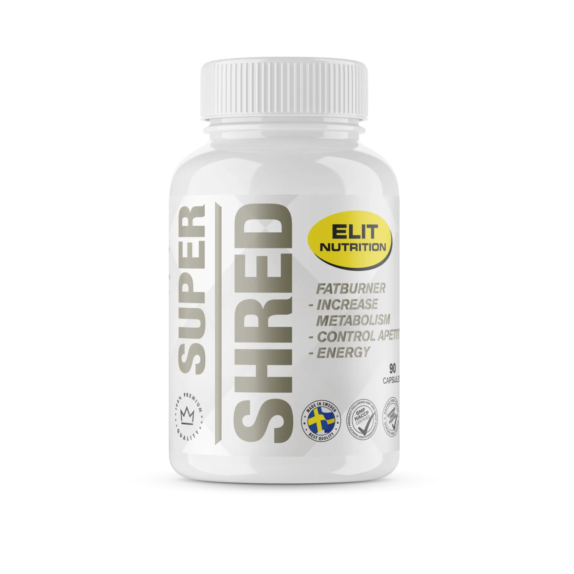 Elit Nutrition Super Shred Fatburner 90 kapslar