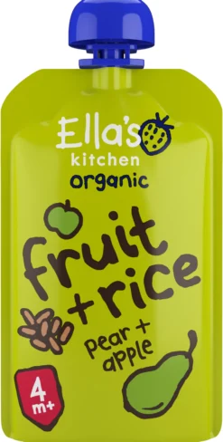 Ella's Kitchen Fruktris med päron & äpple 120 g