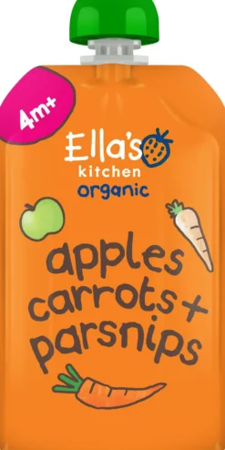 Ella's Kitchen Puré Morot Äpple 4 månader EKO 120g