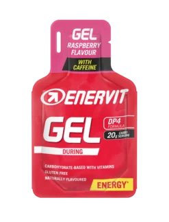 Enervit Sport Gel Koffein Hallon 25 ml