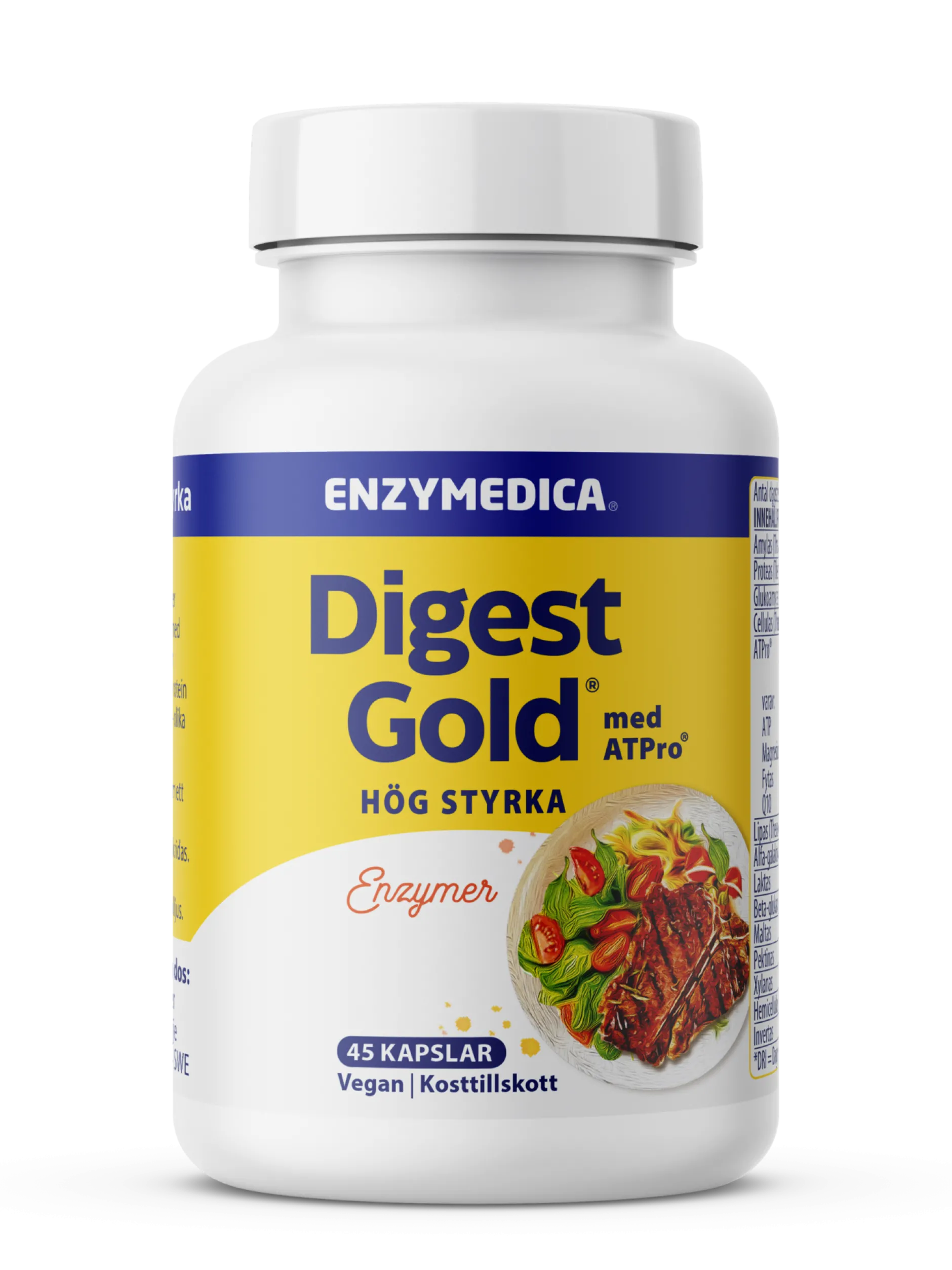 Enzymedica Digest Gold 45 kapslar