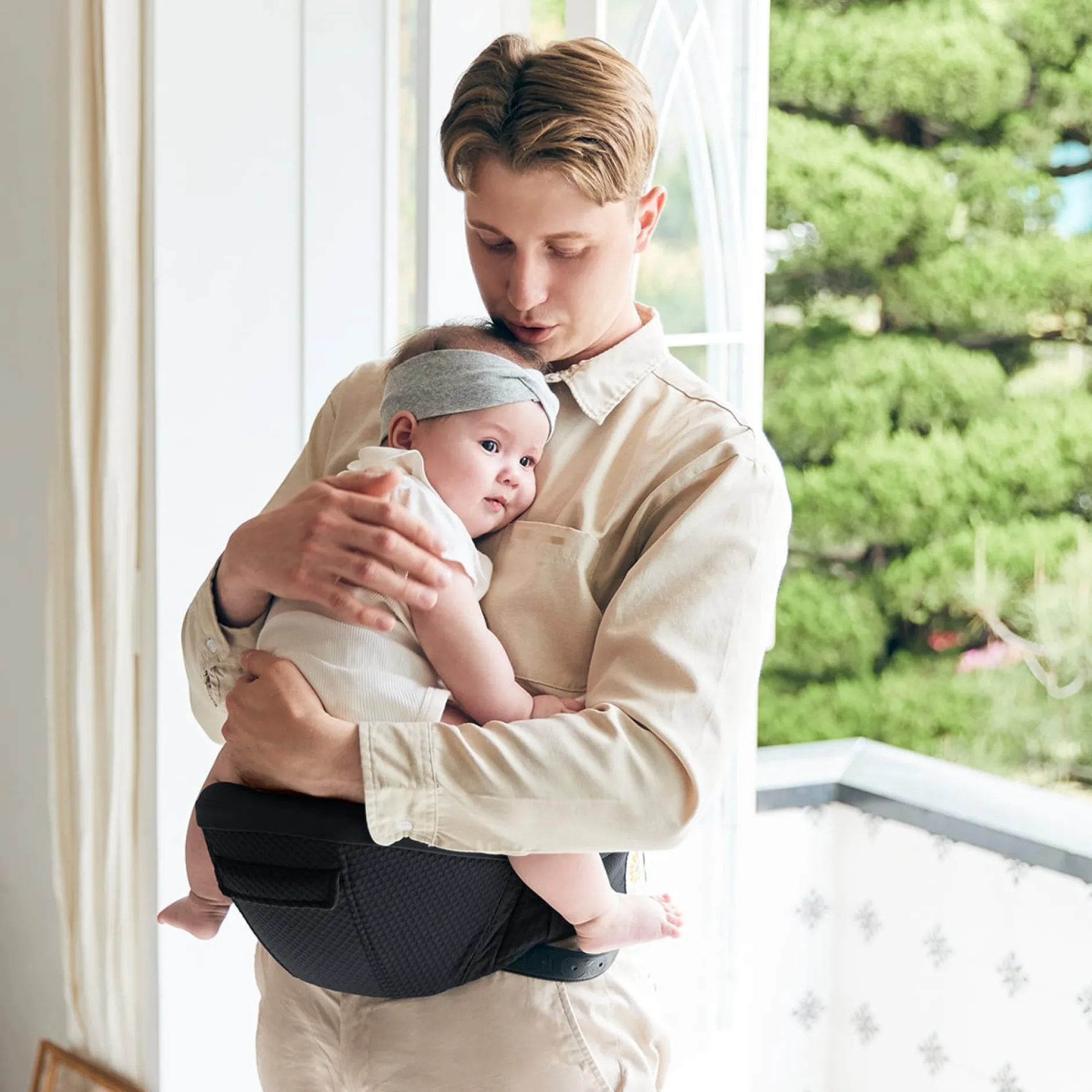 Ergobaby Alta Höftbärsele Svart