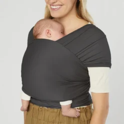 Ergobaby Aura Wrap Knit Soft Black 1st