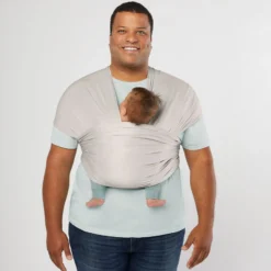 Ergobaby Aura Wrap Mesh Soft Grey 1st