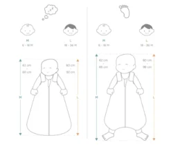 Ergobaby Sovpåse på språng Elefanter Mellan 18-36m (TOG 1.0)