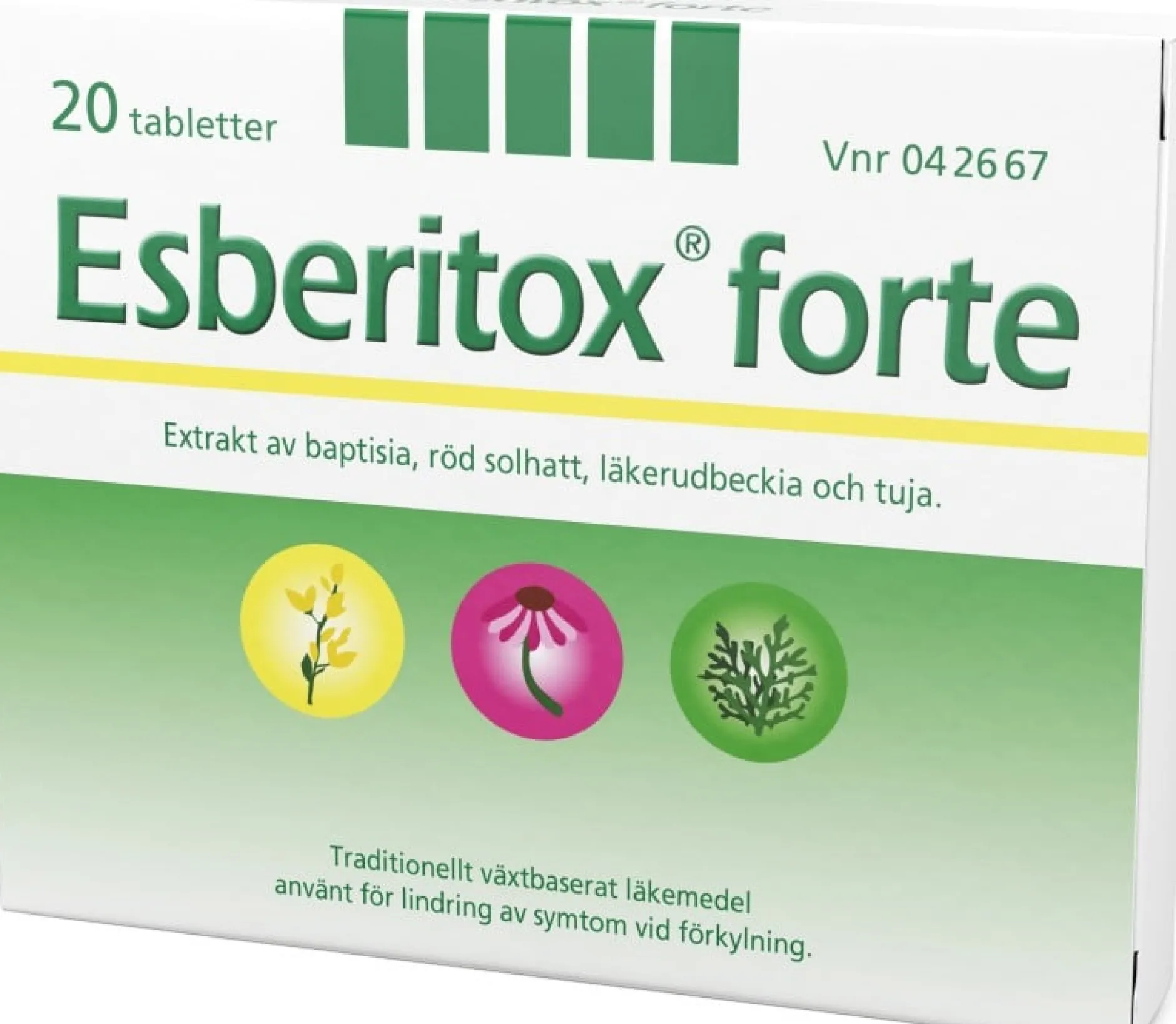 Esberitox Forte tabletter, 20 st