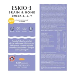 ESKIO-3 Brain & Bone 120 kapslar